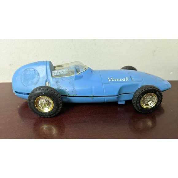 Vintage 1/32 VANWALL MM / C55 SCALEXTRIC Tri-ang SLOT CAR Blue Lotus - Picture 6 of 10
